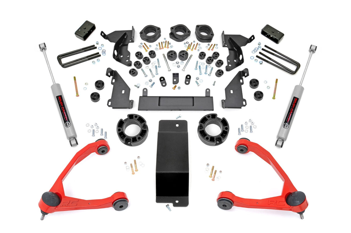 N3 shocks for 2014-2015 Chevy Silverado 1500 by Rough Country