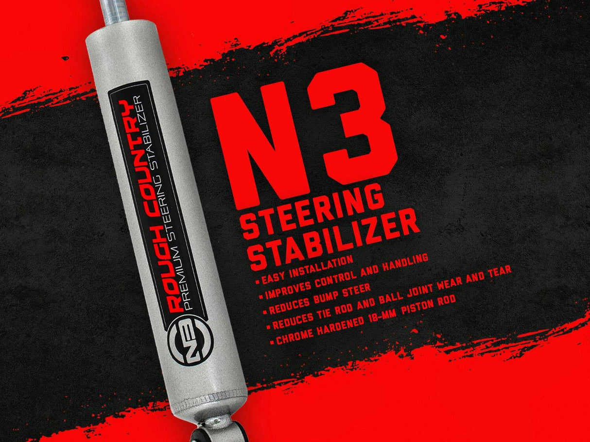 Fits Chevy/GMC 1500/Tahoe/Yukon 4WD N3 Steering Stabilizer 0-3" Lift 8732630