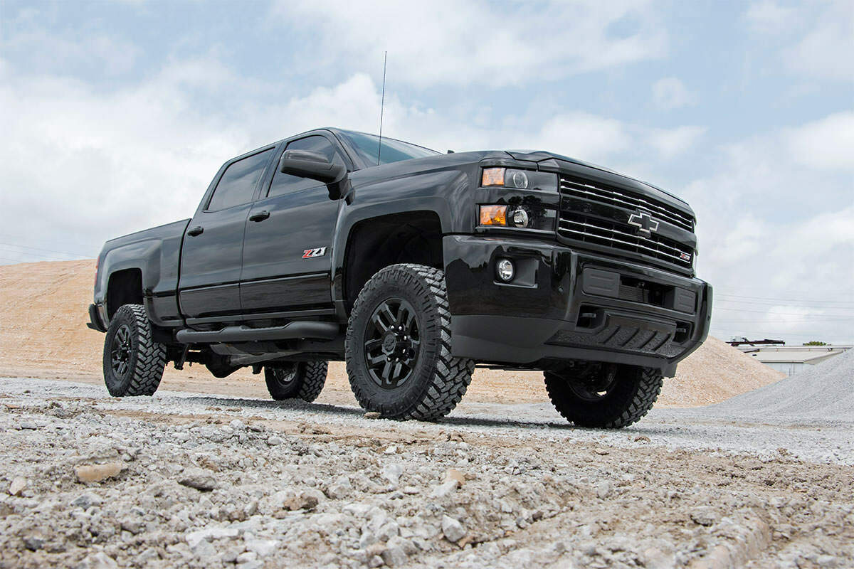 Fits Chevy/GMC 2500HD/3500HD 2&4WD (11-19) 3.5" Lift Kit; w/ Overloads; 97530
