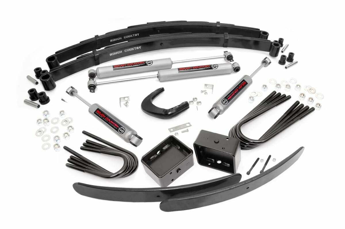 Fits Chevy/GMC 3/4-Ton Suburban (77-91)/C25/K25 Truck (77-87) 6" Lift Kit; 160.2