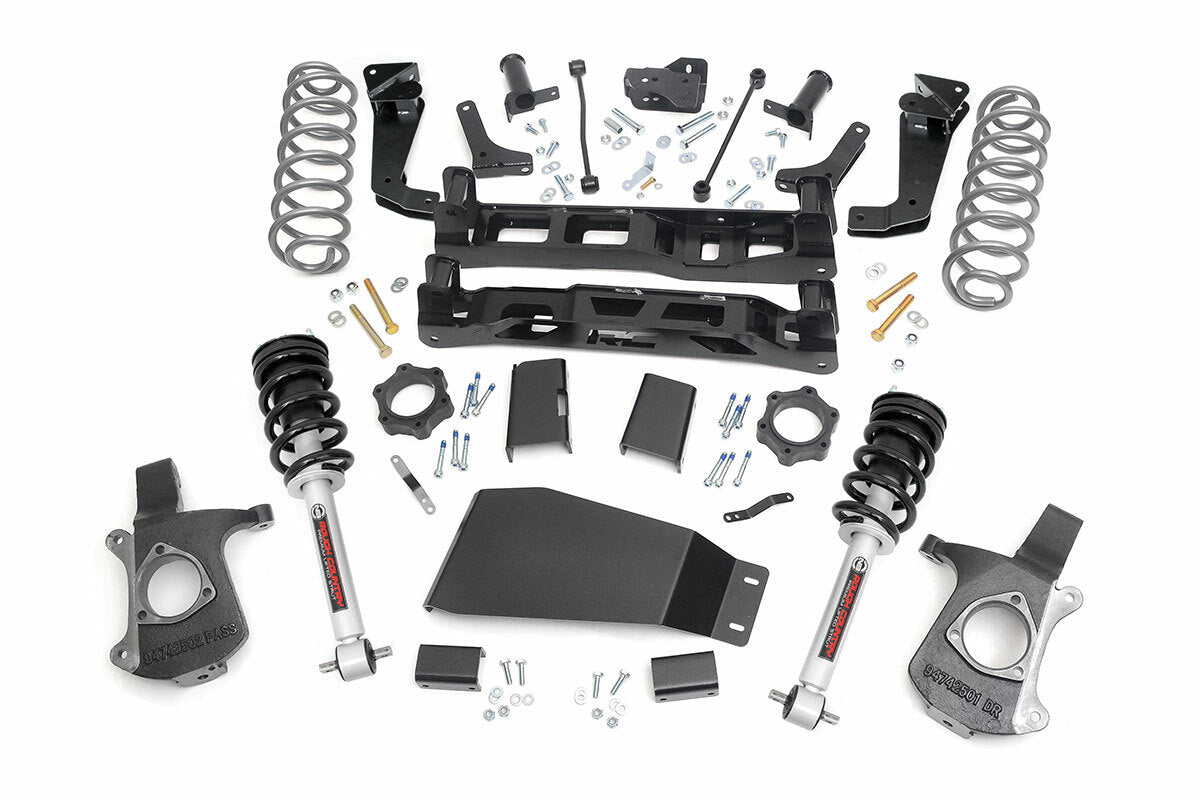 Fits Chevy/GMC SUV 1500 2WD/4WD (2007-2014) 7 Inch Lift Kit; N3 Struts; 28701