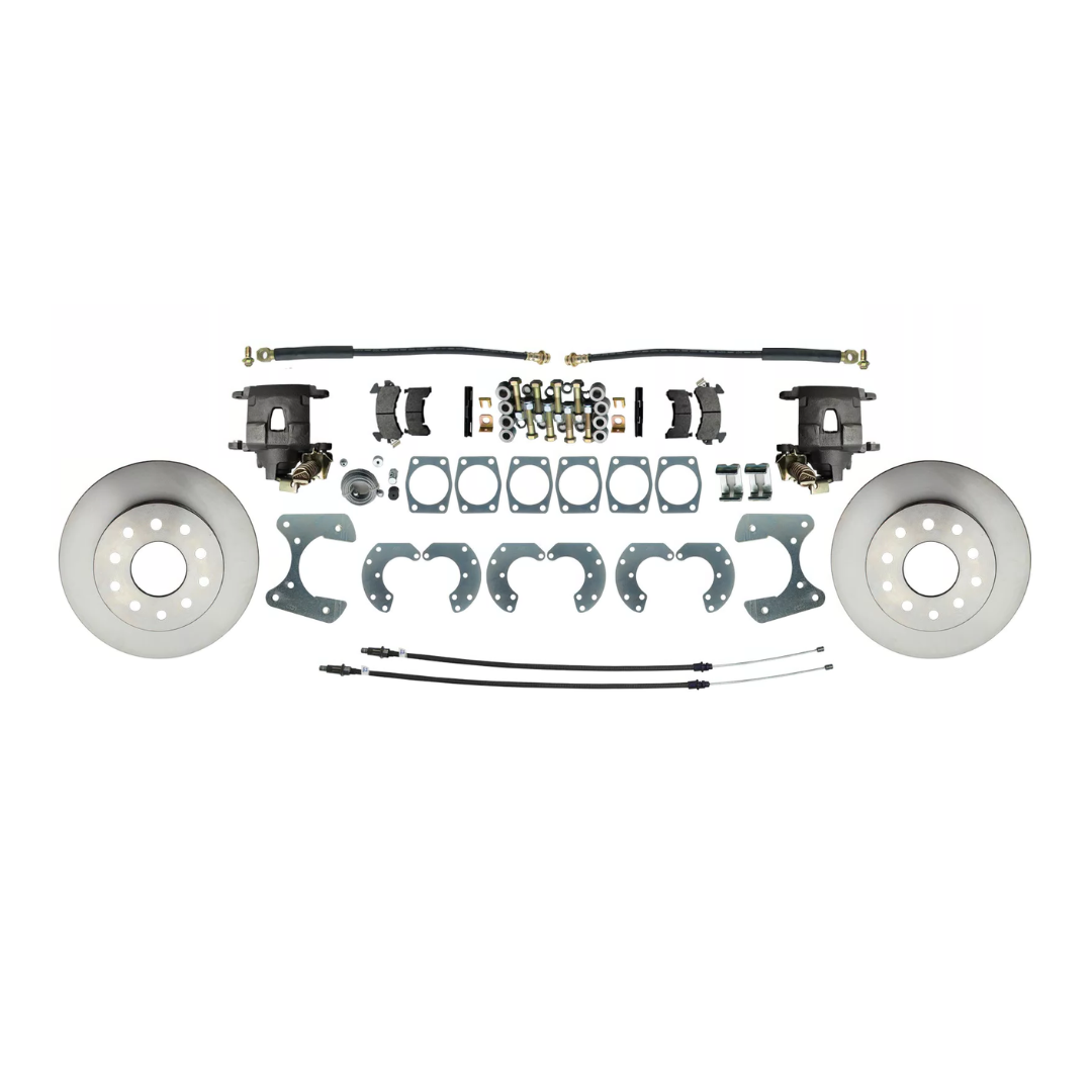 Ford 9" Rear End Disc Brake Kit w/ E-brake DBK9 Brakes MBM