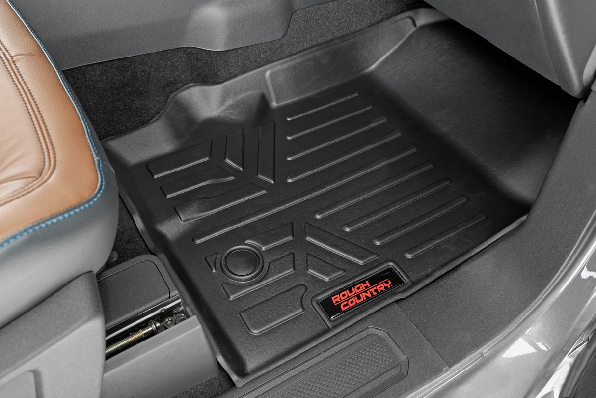 Floor mats for 2021-2024 Ford Bronco by Rough Country