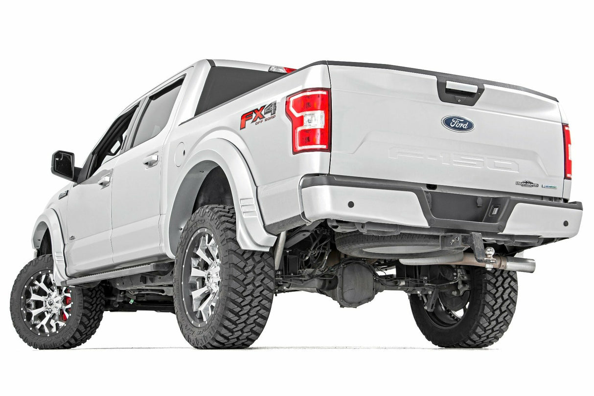 Fits Ford F-150 2&4WD (2018-2020) Fender Flares SF1 UM Agate Black F-F318201-UM