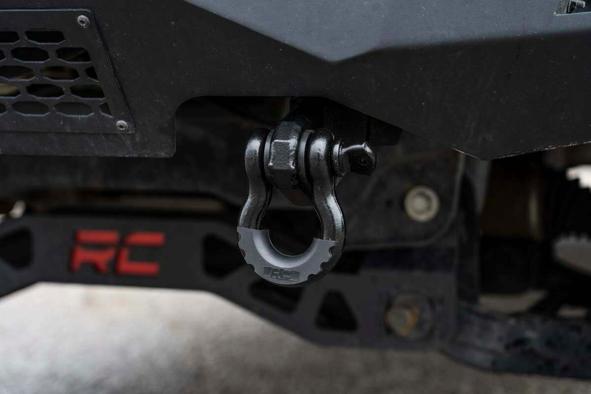 Fits Ford F-150 2WD/4WD (2009-2020) Tow Hook Brackets; RS150A