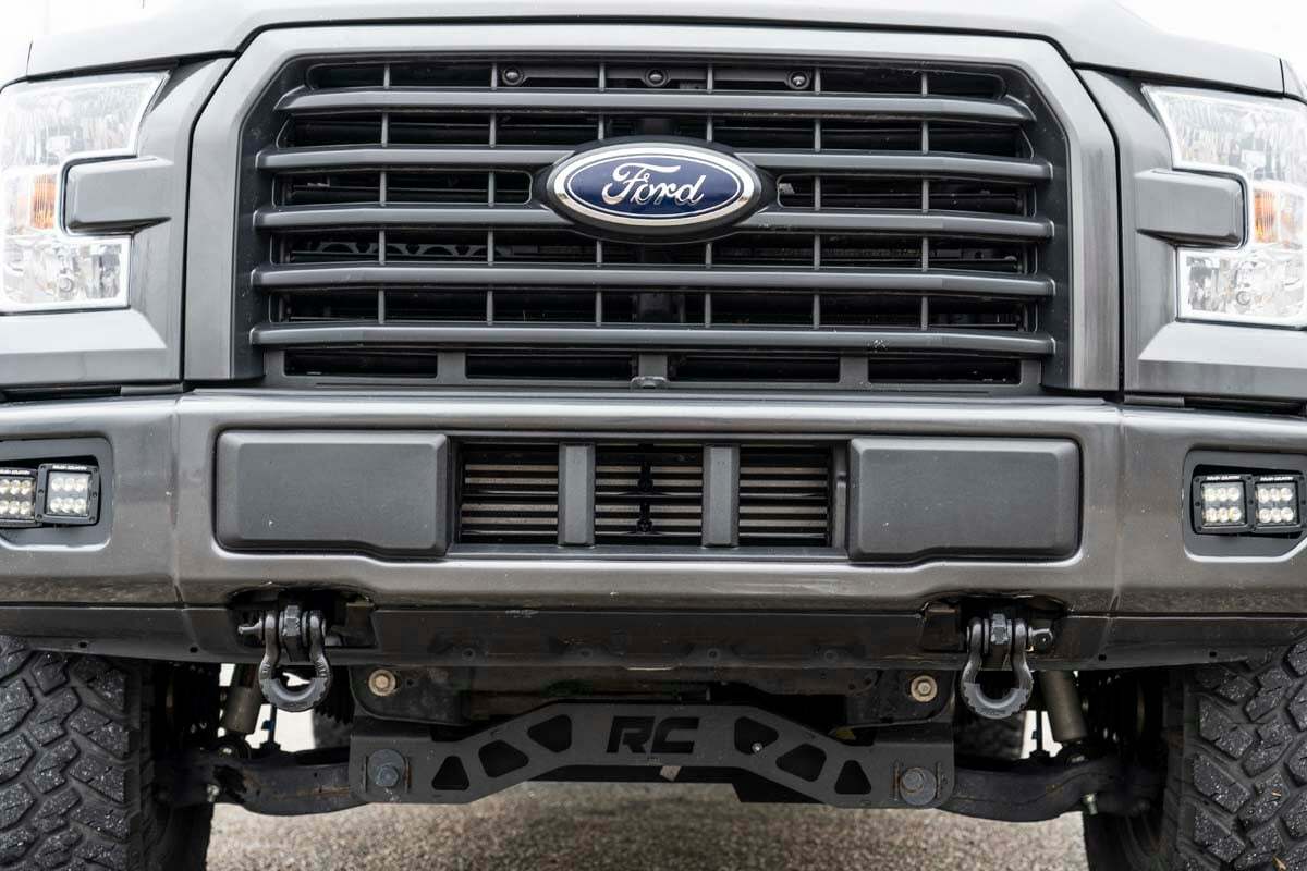 Fits Ford F-150 2WD/4WD (2009-2020) Tow Hook Brackets; RS150A