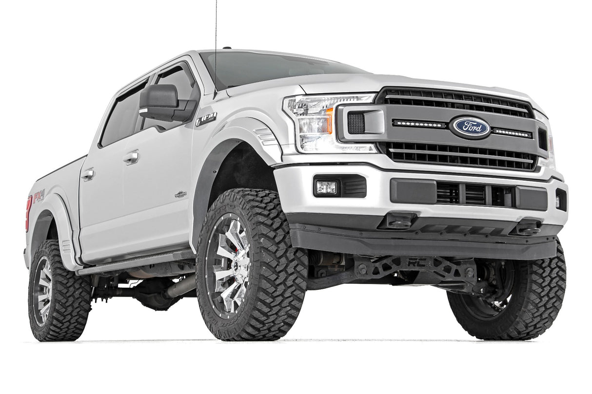 Fits Ford F-150 2WD/4WD (2015-2017) Fender Flares; SF1; F-F315110