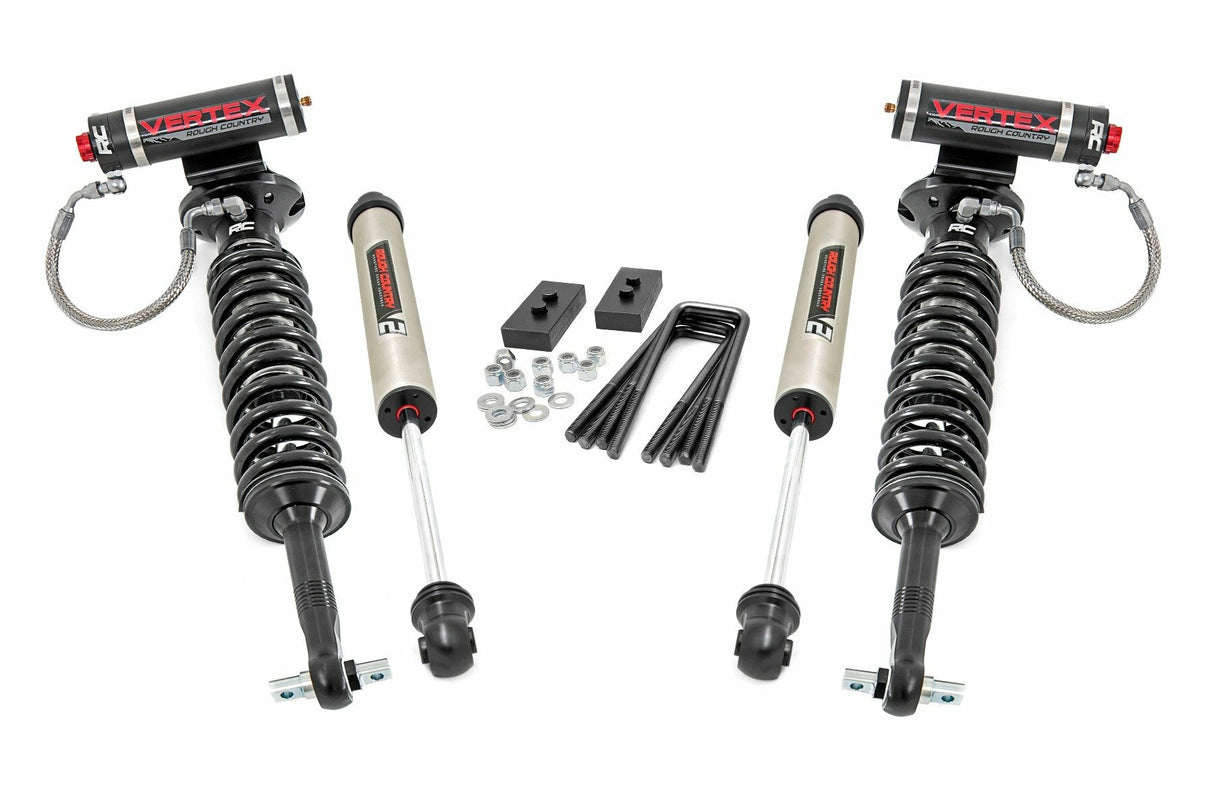 V2 monotube shocks for 2021-2024 Ford F-150 by Rough Country