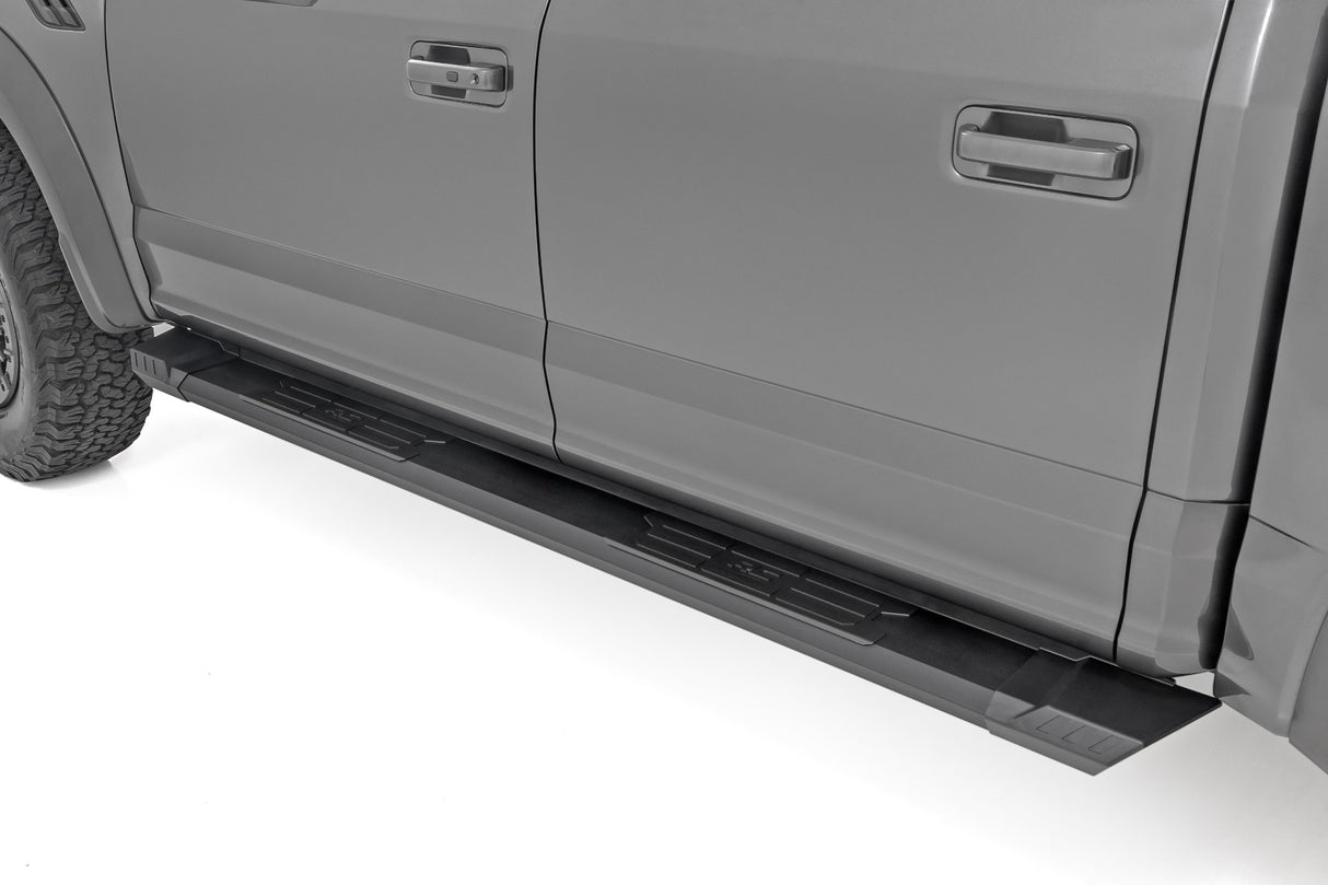 Fits Ford F-150/Lightning (15-24) HD2 Aluminum Running Board Crew Cab SRB151791A