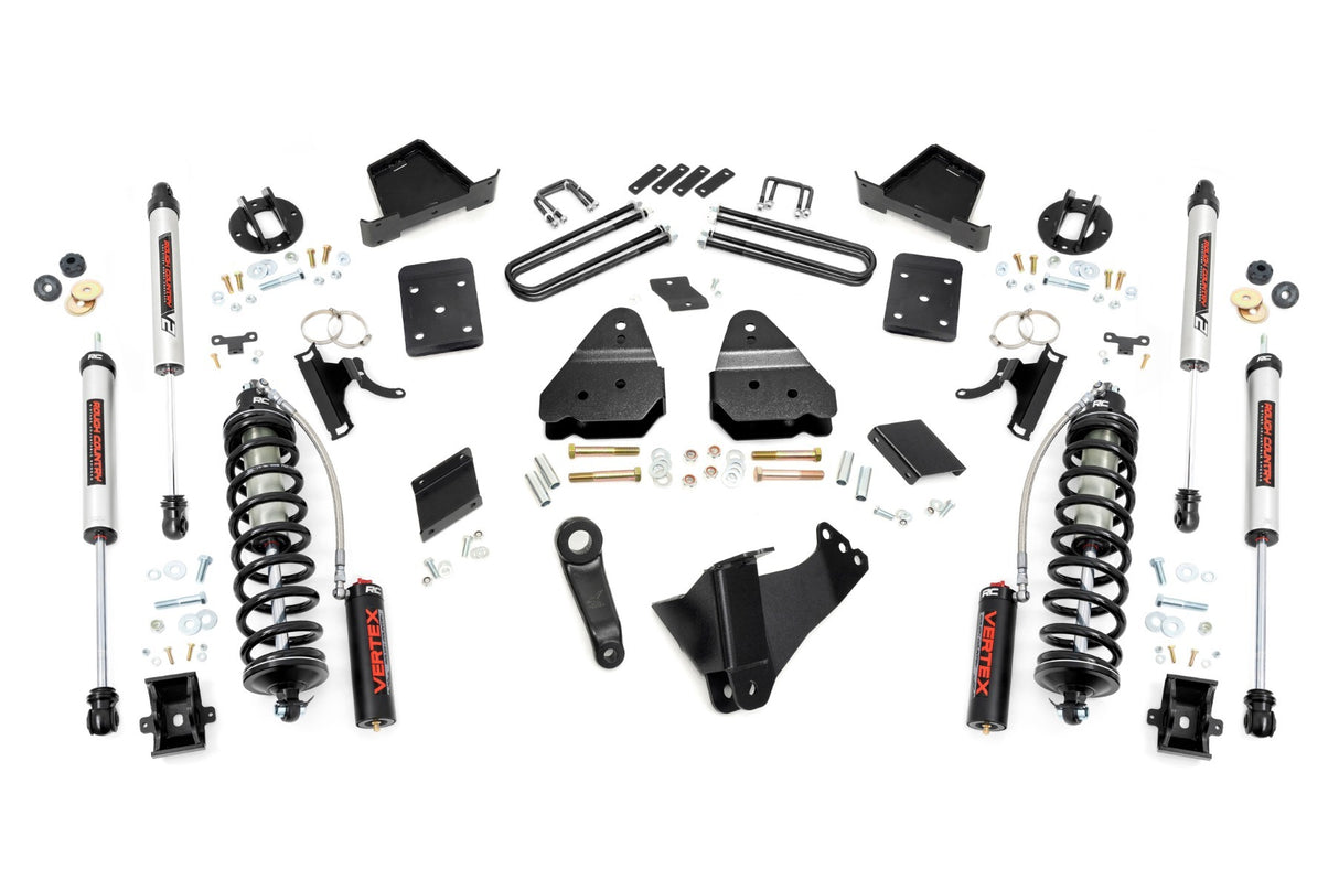 Fits Ford F-250 Super Duty (11-14) 6 Inch Lift Kit; Gas; OVLD; C/O V2; 56658