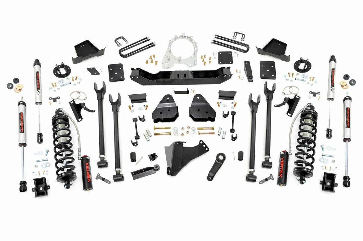 Fits Ford F-250/F-350 SD (17-22) 6" Lift Kit; Diesel; 4 Link; OVLD; 50856