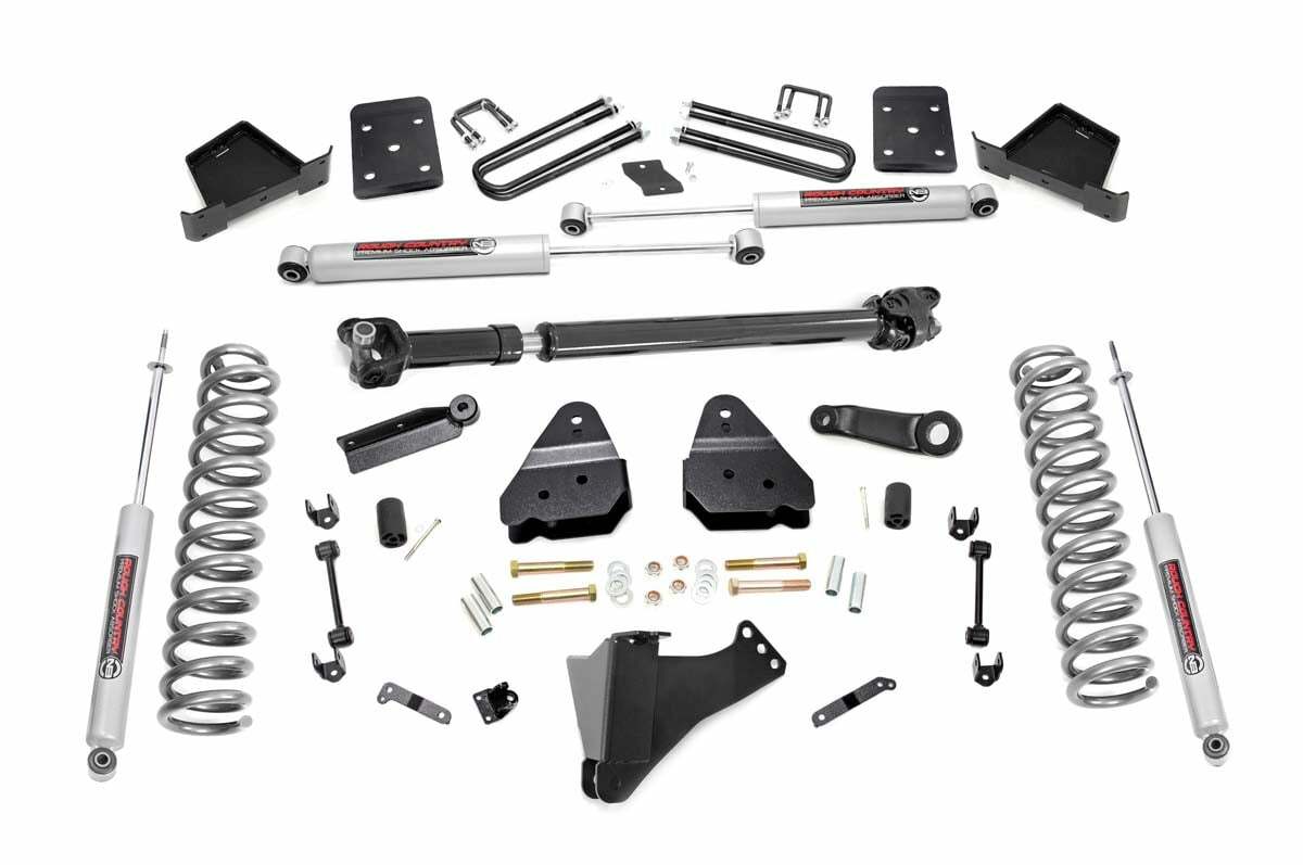 Fits Ford F-250/F-350 SD (17-22) 6" Lift Kit; Diesel; OVLD; D/S; 50321