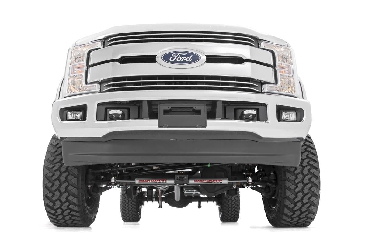 Fits Ford F-250/F-350 SD 4WD (17-22) 4.5" Lift Kit; FR D/S; Vertex; 50651