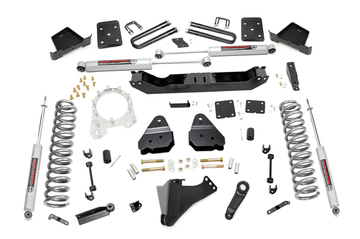 Fits Ford F-250/F-350 SD 4WD (17-22) 6" Lift Kit; Diesel; No OVLD; 50420