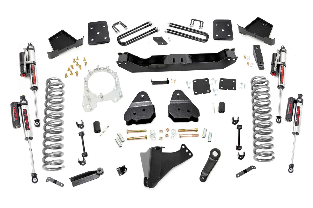 Fits Ford F-250/F-350 SD 4WD (17-22) 6" Lift Kit; No OVLDS; Vertex; 51350