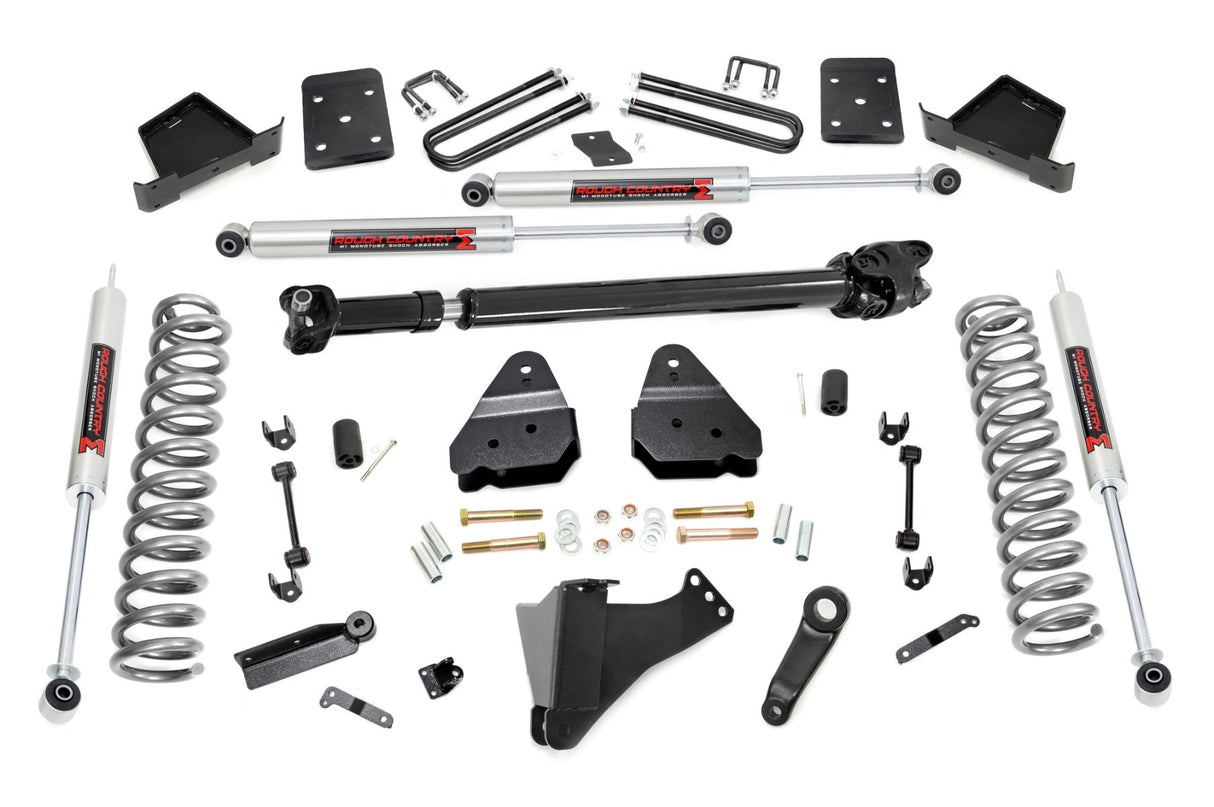 Fits Ford F-250/F-350 SD 4WD (2017-2022) 4.5" Lift Kit; FR D/S; M1; 50641
