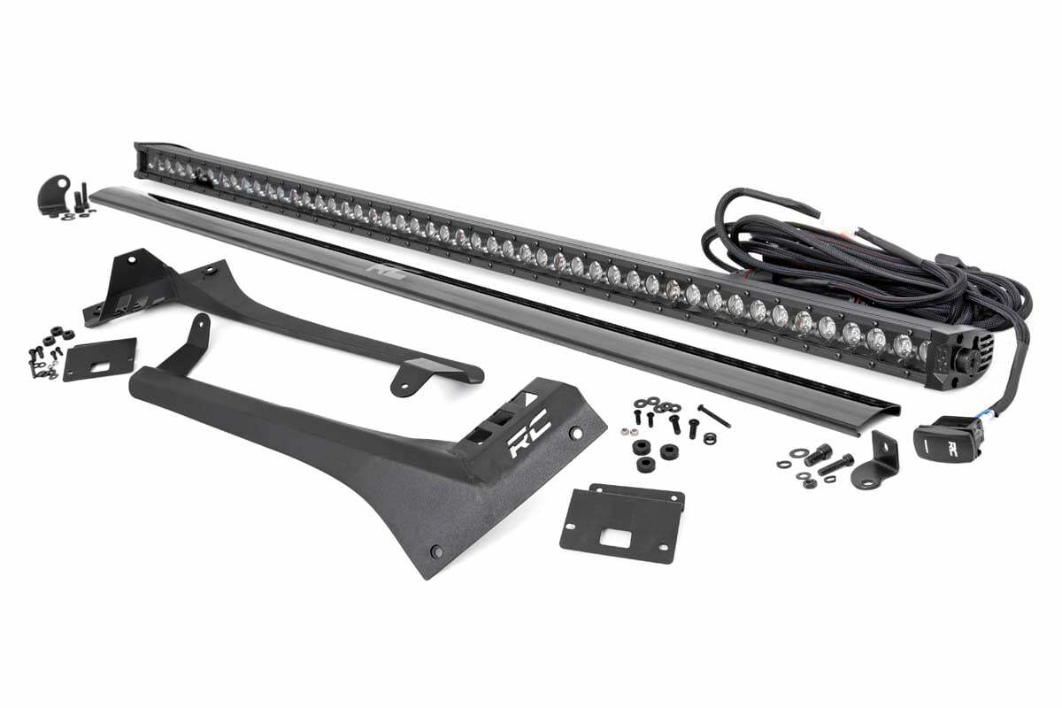 Led light bar for 2018-2024 Jeep Wrangler JL by Rough Country