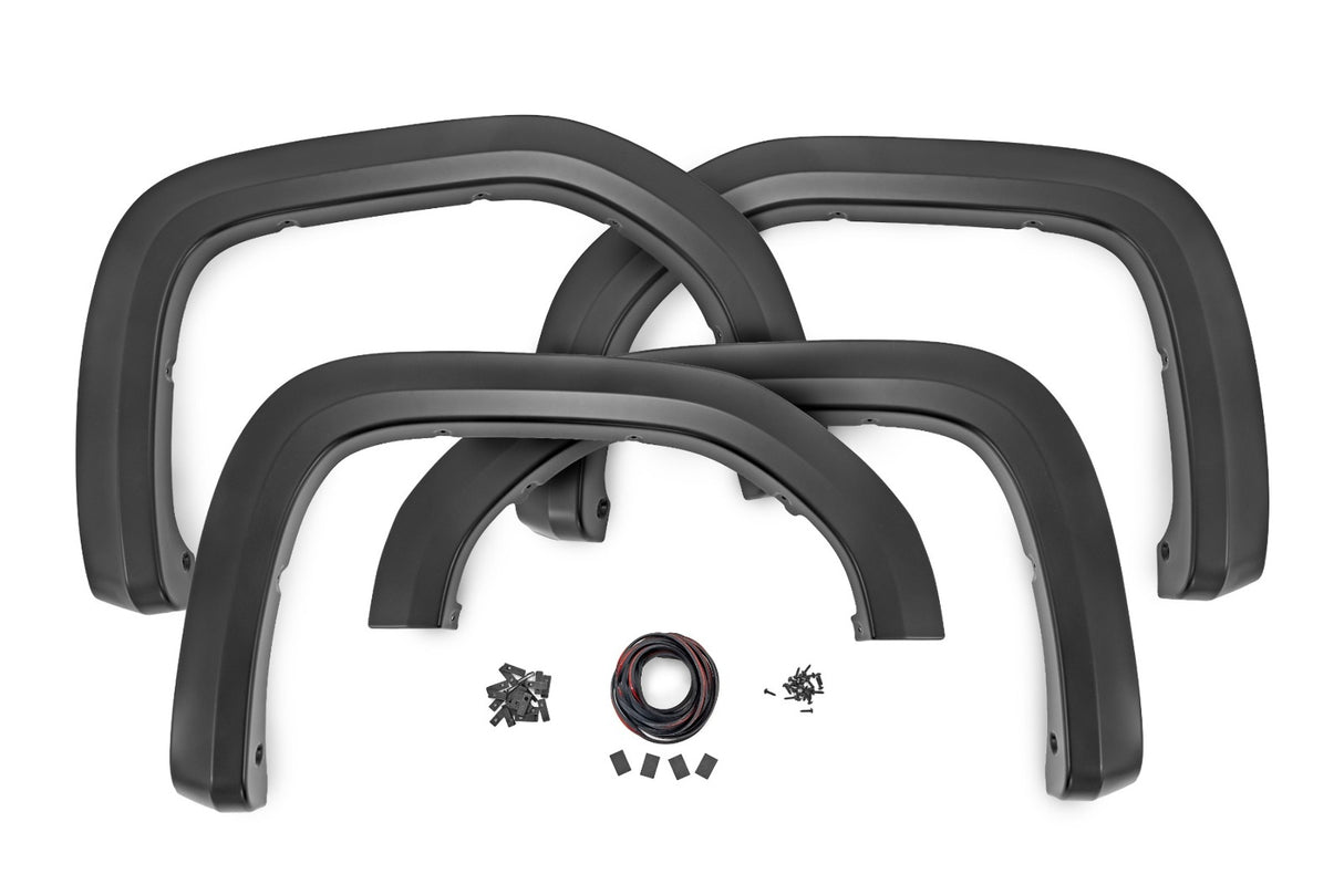 Fits GMC Sierra 1500 (19-24) Fender Flares; Sport; GJI Dark Sky; S-G11911-GJI