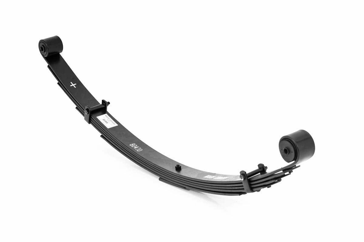 Fits Jeep Cherokee XJ 2&4WD (1984-2001) Rear Leaf Springs; 4" Lift; Pair 8047Kit