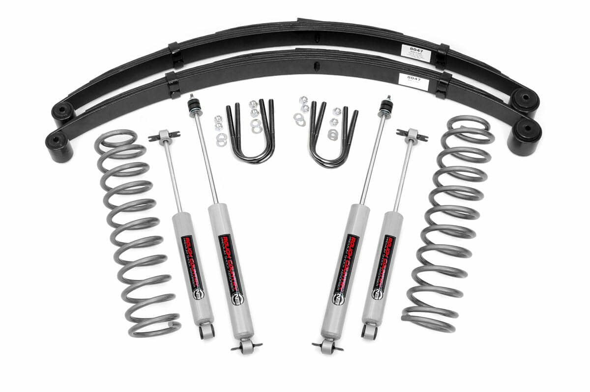 Lift kit for 1984-2001 Jeep Cherokee by Rough Country