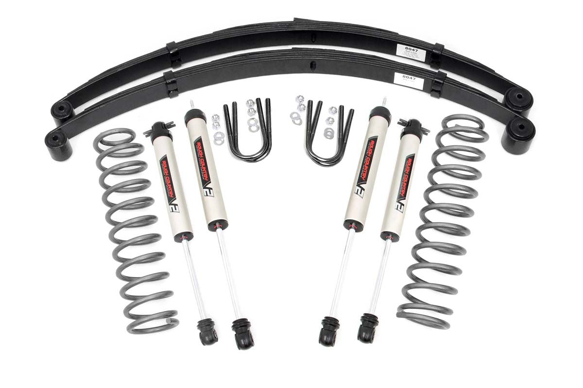 Lift kit for 1984-2001 Jeep Cherokee by Rough Country