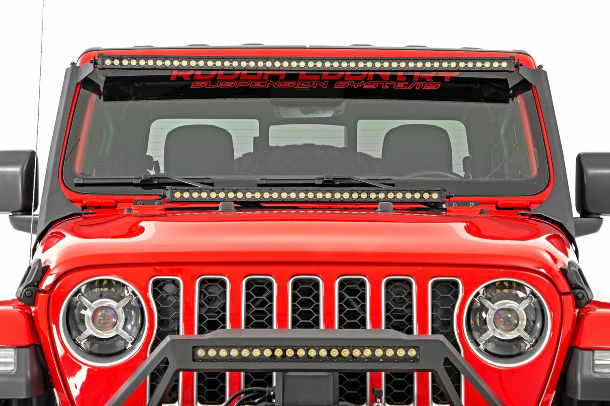 Fits Jeep Gladiator JT for 2020-2024 Jeep Wrangler JL by Rough Country