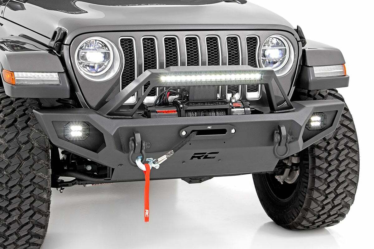 Led light bar for 2007-2024 Jeep Wrangler JK by Rough Country