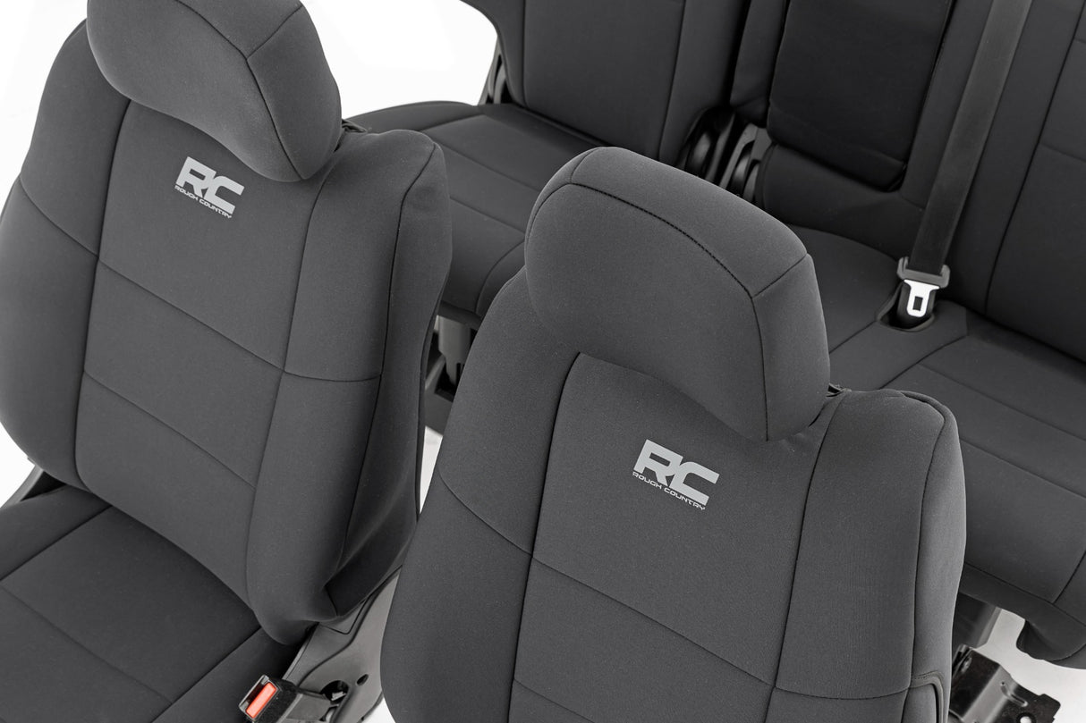 Fits Jeep Grand Cherokee WK2 2WD/4WD (2011-2022) Seat Covers; 91046