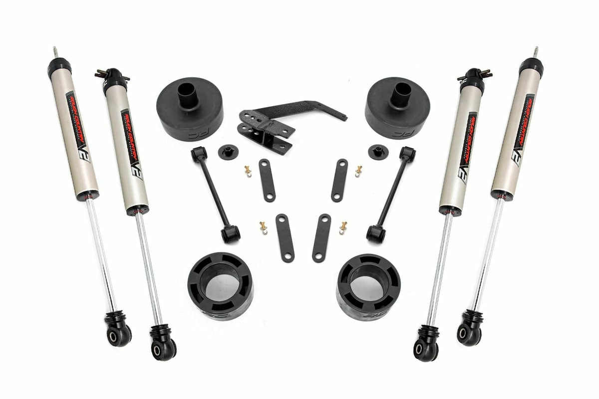 Lift kit for 2007-2018 Jeep Wrangler JK by Rough Country