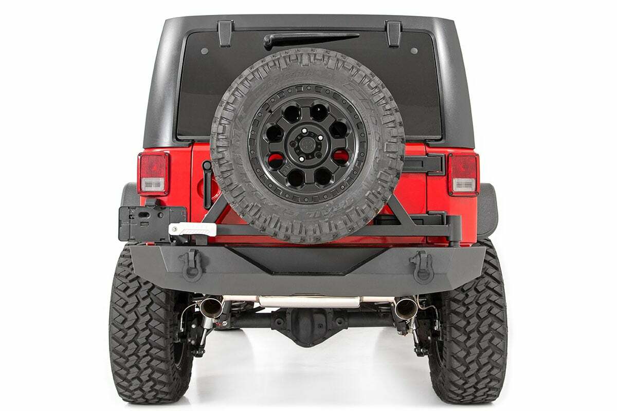 Tire carrier for Jeep Wrangler JK by Rough Country