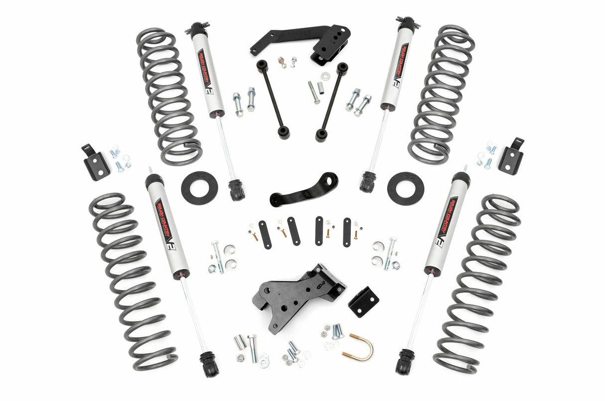 V2 monotube shocks for 2007-2018 Jeep Wrangler JK by Rough Country