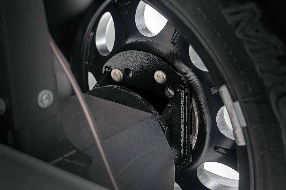 Tire carrier for Jeep Wrangler JK by Rough Country