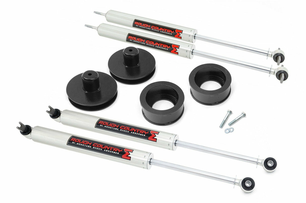 Suspension lift kit for 1997-2006 Jeep Wrangler TJ by Rough Country