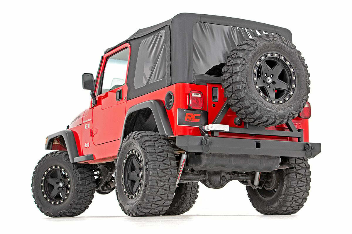 Tire carrier for Jeep Wrangler TJ by Rough Country