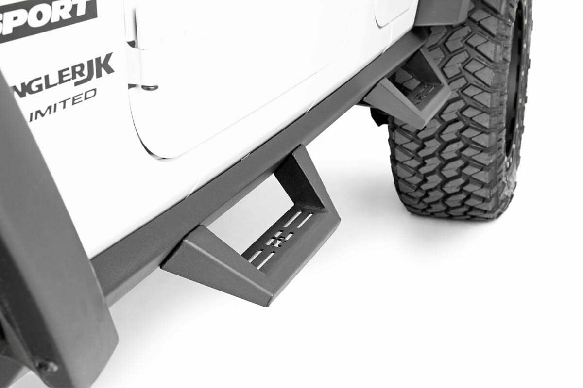 Steps for 2007-2018 Jeep Wrangler by Rough Country