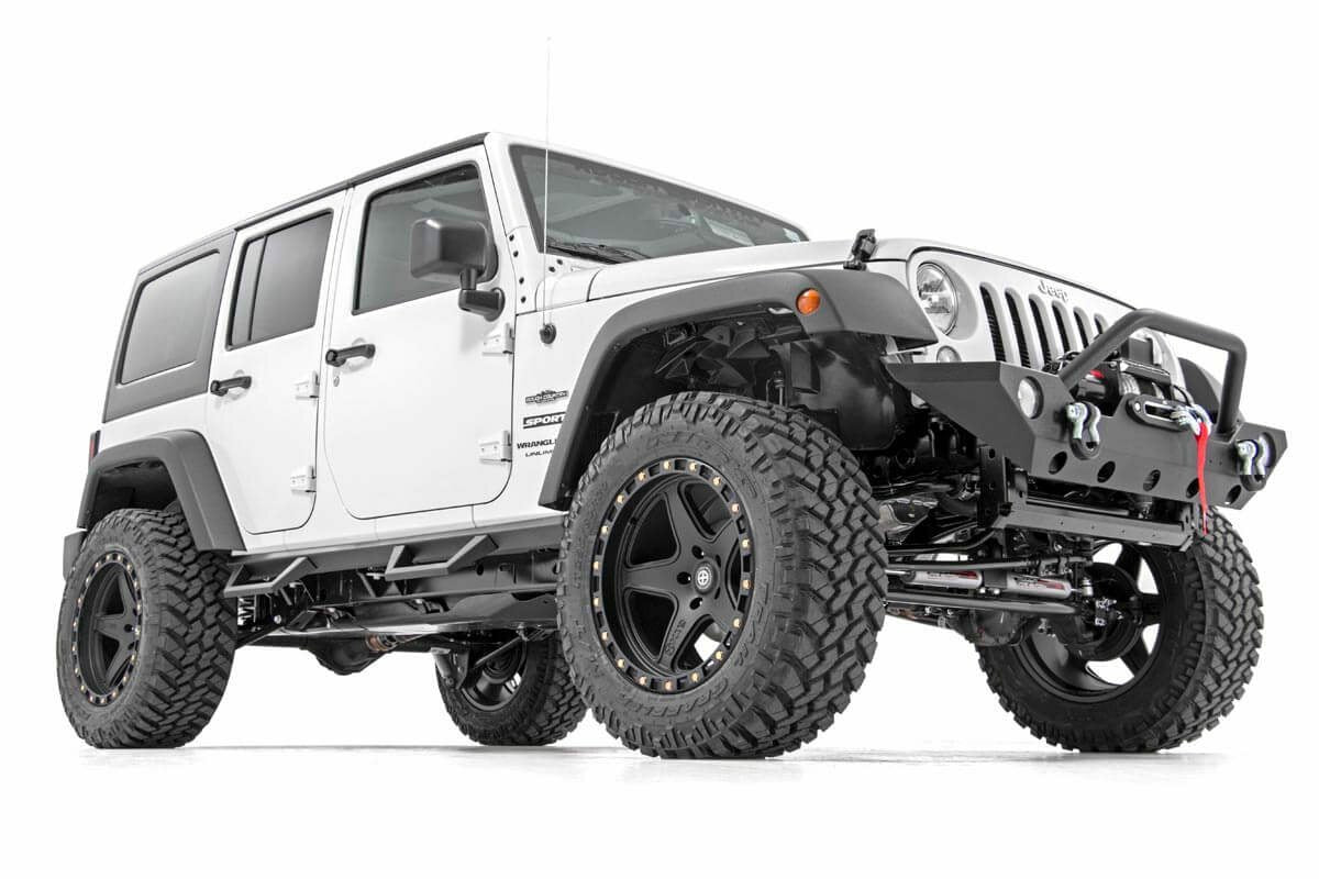 Steps for 2007-2018 Jeep Wrangler by Rough Country