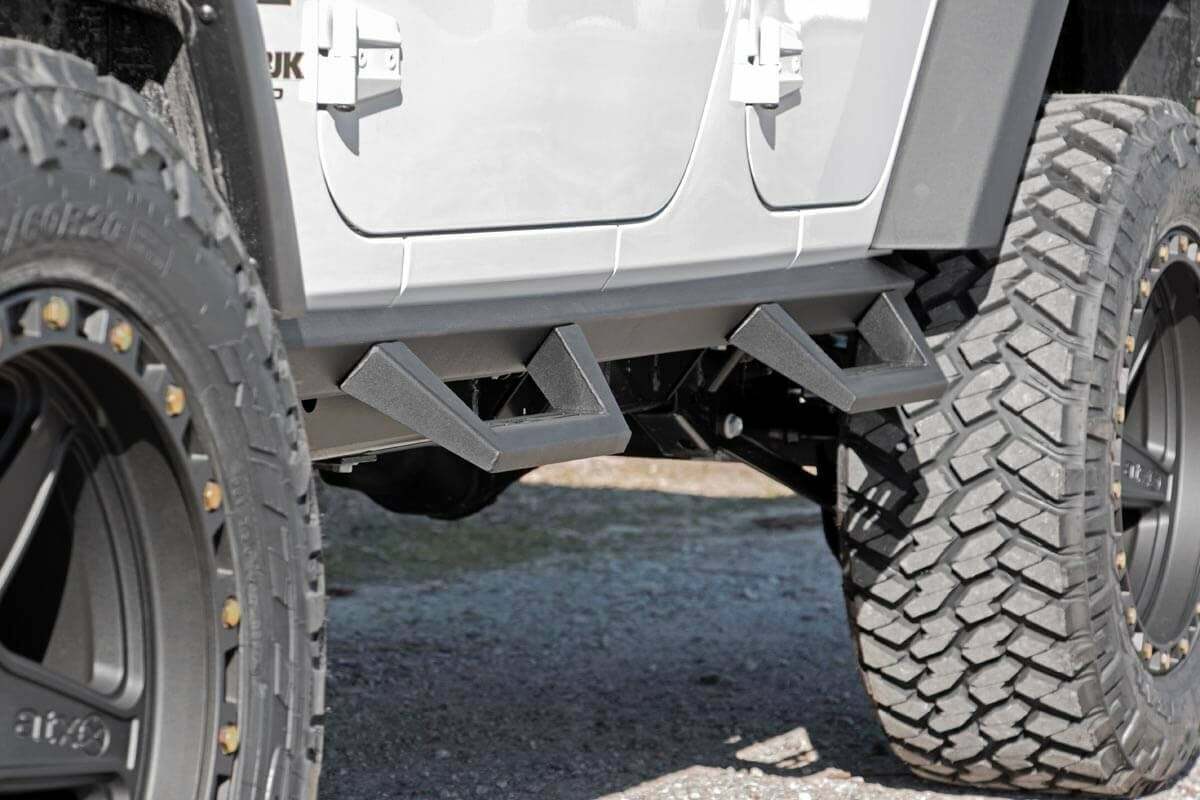 Steps for 2007-2018 Jeep Wrangler by Rough Country
