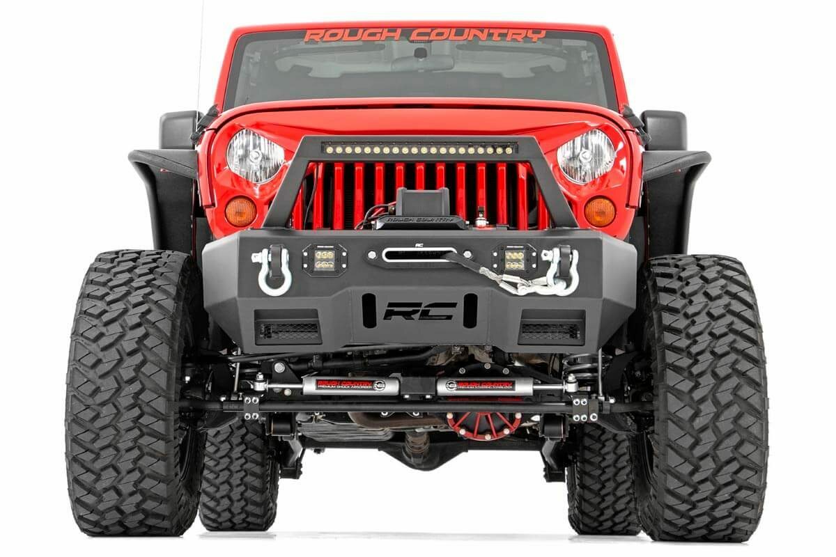 Fits Jeep Wrangler Unlimited 2&4WD (2007-2011) 4" Lift Kit; Long Arm; 78530A