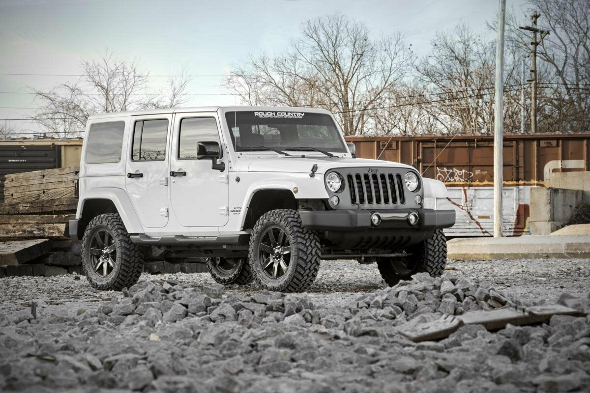 Lift kit for 2007-2018 Jeep Wrangler by Rough Country
