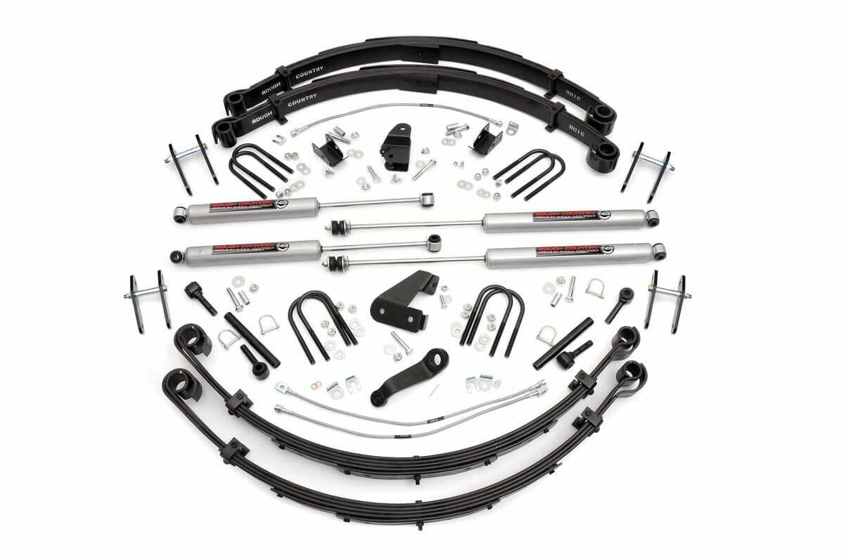 Lift kit for 1987-1995 Jeep Wrangler by Rough Country