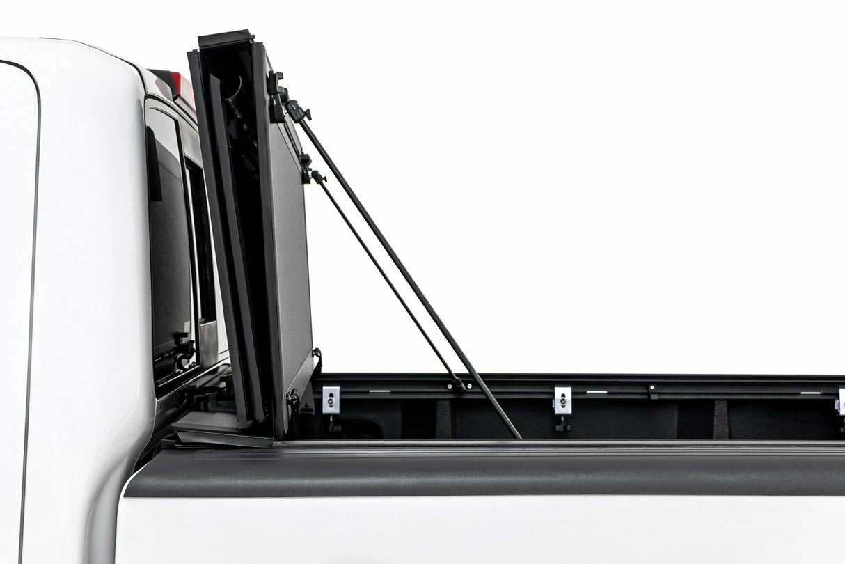 Fits Nissan Frontier (05-21) Hard Tri-Fold Flip Up Bed Cover 5' Bed 49520501