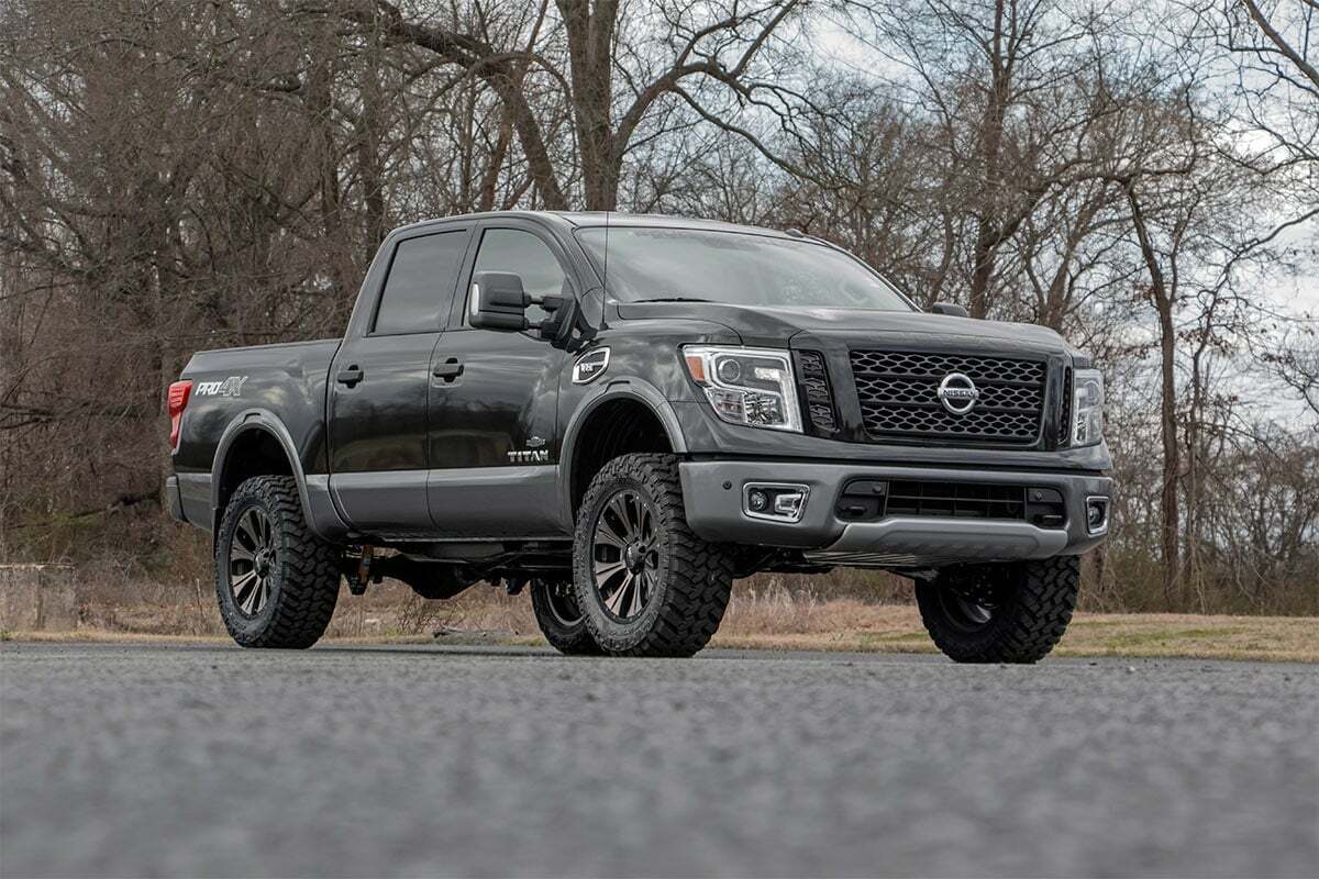 Lift kit for 2004-2024 Nissan Titan by Rough Country