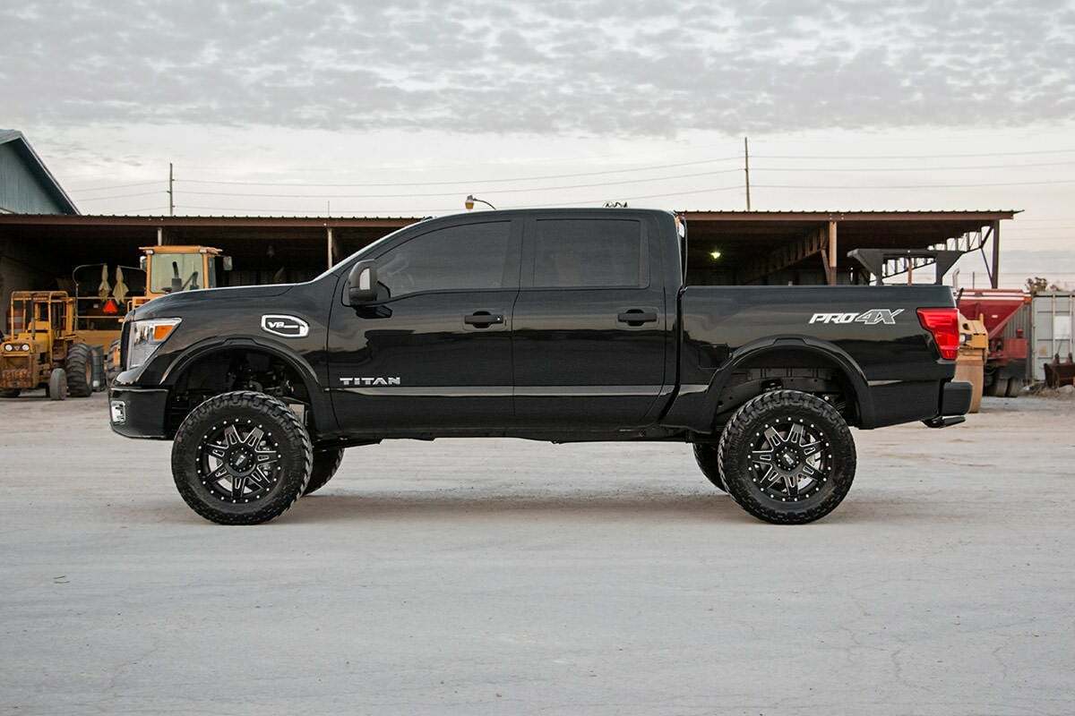 Lift kit for 2017-2024 Nissan Titan by Rough Country