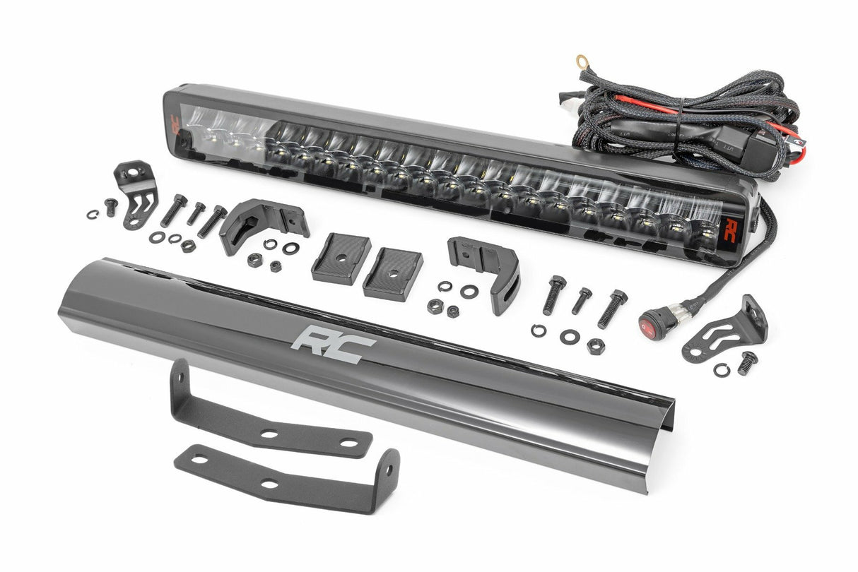Led light bar for 2016-2024 Nissan Titan by Rough Country