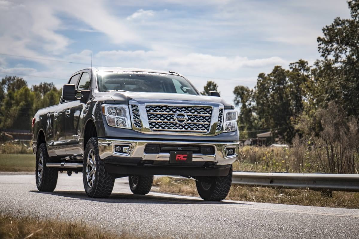 Lift kit for 2016-2024 Nissan Titan by Rough Country