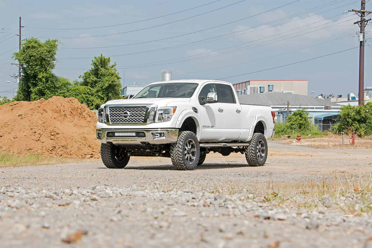 Lift kit for 2016-2024 Nissan Titan by Rough Country