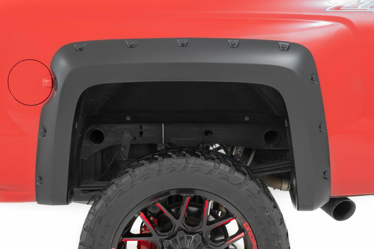 Fits Silverado 1500(14-18) Pocket Fender Flare 6'7" & 8' Bed F-C11412B