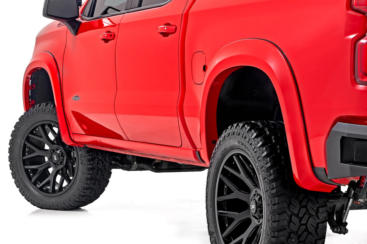 Fits Silverado 1500(19-24) Fender Flare Sport GAN Silver Metallic S-C12210-GAN