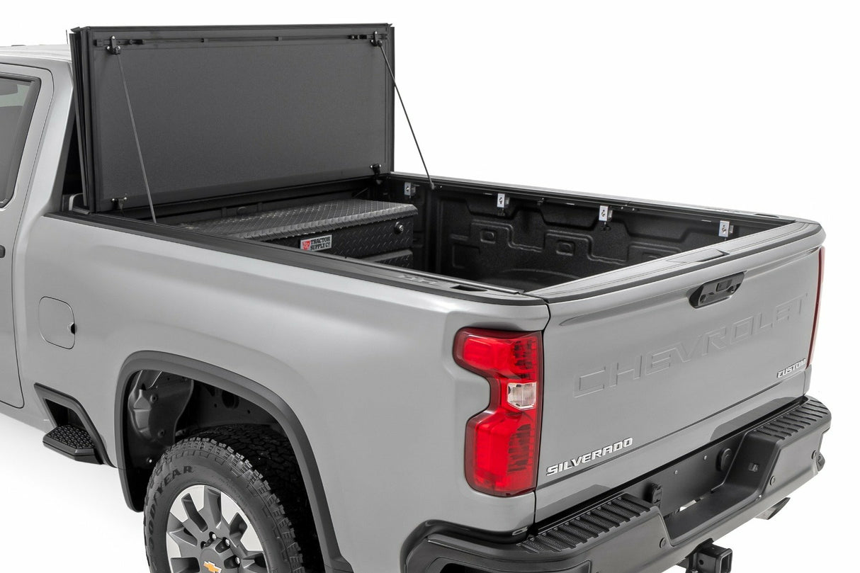 Fits Silverado/Sierra 2500HD(20-24) Tri-Fold for Silverado by Rough Country