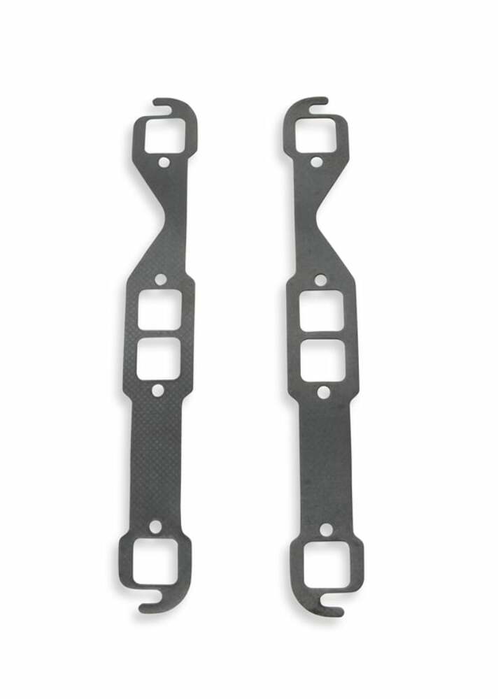 t Fits Small Block Chevy 2.5" collector Black Ceramic, Exhaust Manifold 8525-3HKR Hooker
